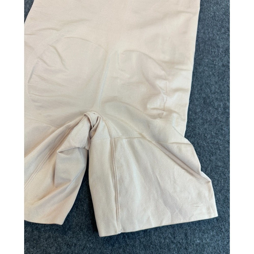 Spanx Shapewear Oncore High-Waisted Mid-Thigh Short Nude Compression Size Large - Picture 7 of 14